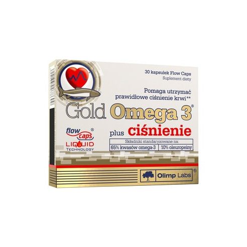 Olimp Gold Omega 3 Plus Ciśnienie 30 Kapsułek