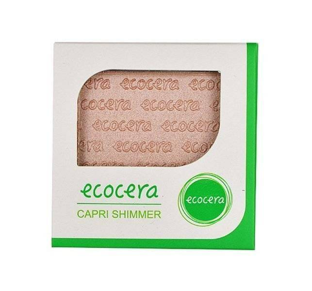 Ecocera Smoothing Brightening Powder Highlighter Capri Shimmer 10g