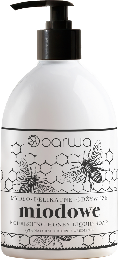 Barwa Pure Calm Nourishing Honey Liquid Soap 450ml