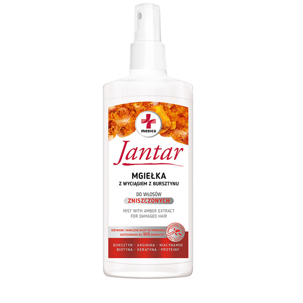 Jantar Mist With Amber Extract For Damaged Hair 200ml
