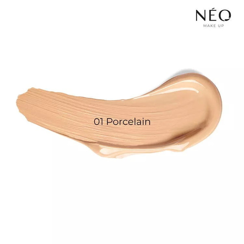 Neo Makeup Intense Serum Sheer SPF 30 Moisturizing Foundation 01 Porcelain 30ml