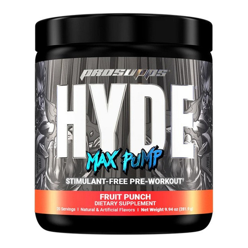 ProSupps Hyde Max Pump, Fruit Punch - 281g