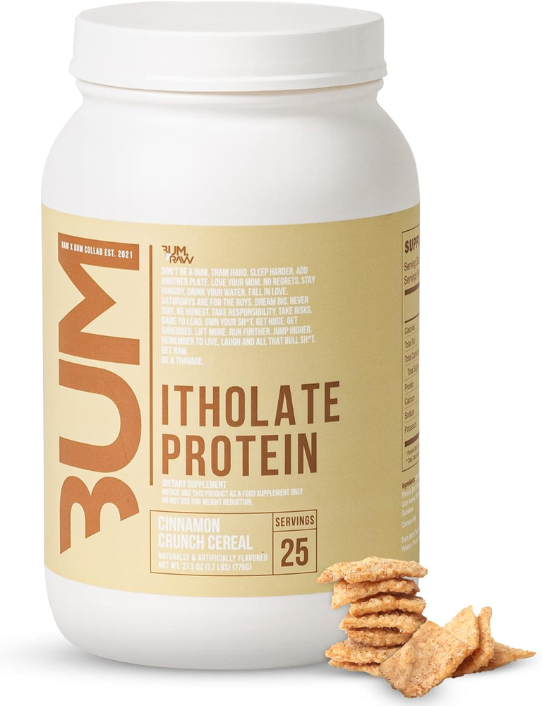 CBUM Itholate Protein, Cinnamon Crunch Cereal - 775g