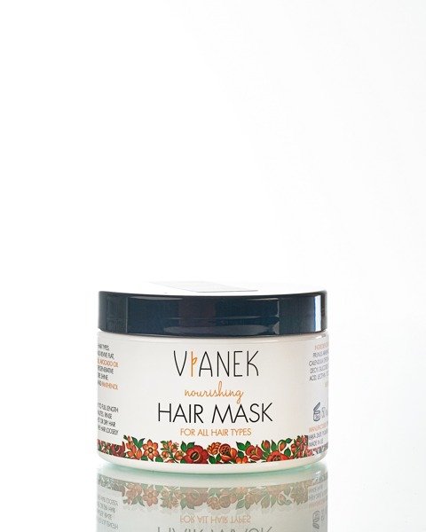 Vianek Nourishing Mask for All Hair Types with Apricot Kernel Oil 150ml