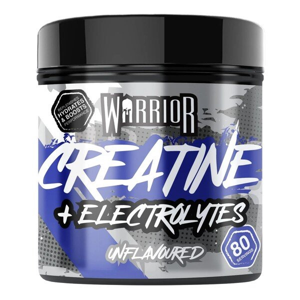 Warrior Creatine + Electrolytes, Unflavoured - 360g