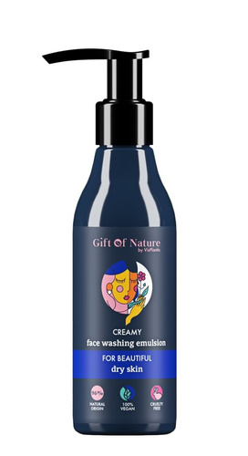 Gift of Nature Kremowa Emulsja Do Mycia Twarzy Do Cery Suchej 150ml