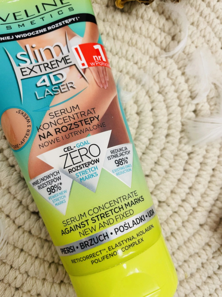 Eveline Slim Extreme 4D Laser Serum Koncentrat na Rozstępy 150ml
