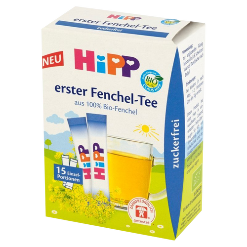 Hipp Bio Herbatka dla Dzieci z Kopru Włoskiego bez Dodatku Cukru 15x0.36g