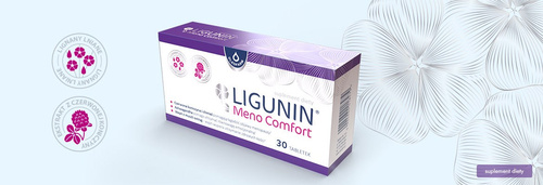 Oleofarm Ligunin Meno Comfort na Komfort w Okresie Menopauzy 30 Tabletek