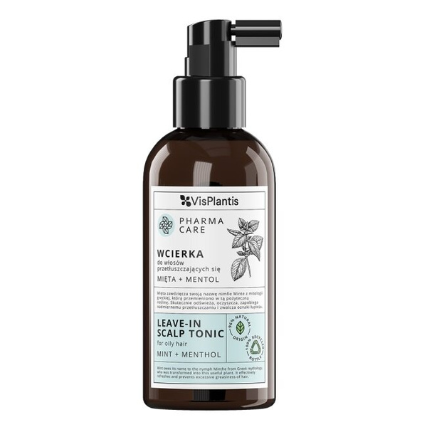 Vis Plantis Pharma Care Lotion for Oily Hair with Mint and Mentol 150ml