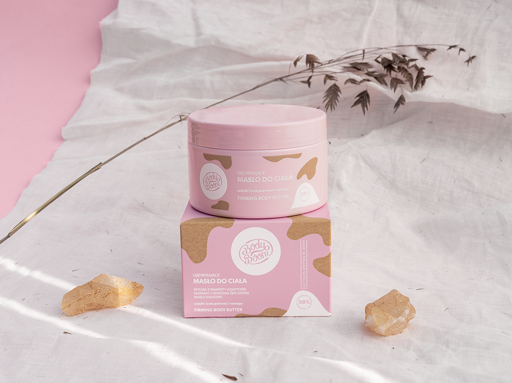 BodyBoom Firming Body Butter with Asian Pennywort Extract and Ginseng Root Extract 250ml