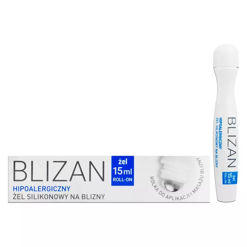 Blizan Silikonowy Żel Hipoalergiczny na Blizny Roll-on 15ml