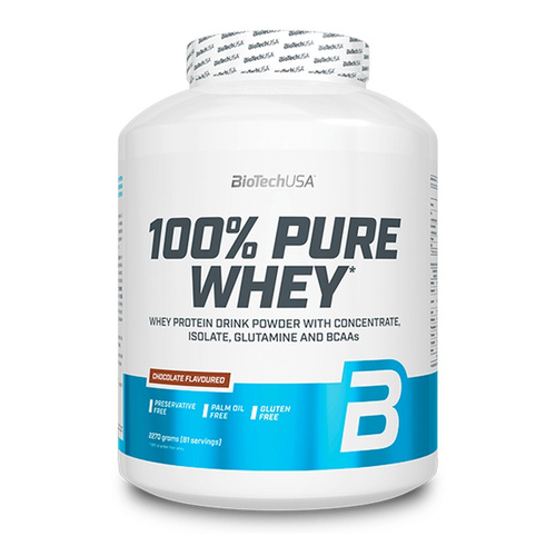BioTechUSA 100% Pure Whey Caramel Cappuccino Whey Protein Powder For Muscle Growth and Maintenance 2270g
