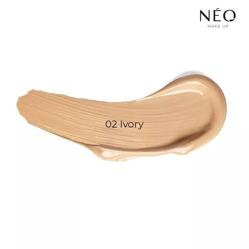 Neo Makeup Intense Serum Sheer SPF 30 Moisturizing Foundation 02 Ivory 30ml