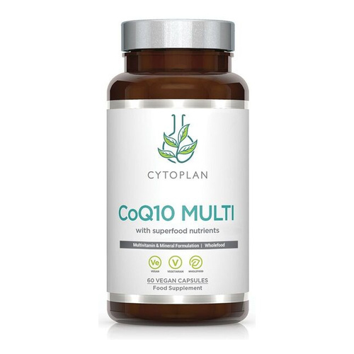 Cytoplan CoQ10 Multi Multiwitamina o Wysokiej Sile Działania na Wsparcie Funkcji Poznawczych i Odporności 60 Kapsułek