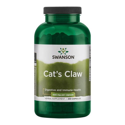 Swanson Koci Pazur 500mg Wspierający Odporność 250 Kapsułek