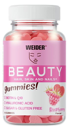 Weider Beauty, Raspberry - 40 gummies