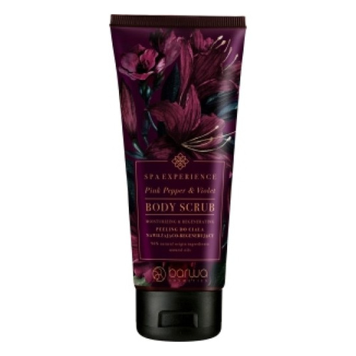 Barwa Spa Experience Moisturizing and Regenerating Body Peeling Pink Pepper and Violet 180ml