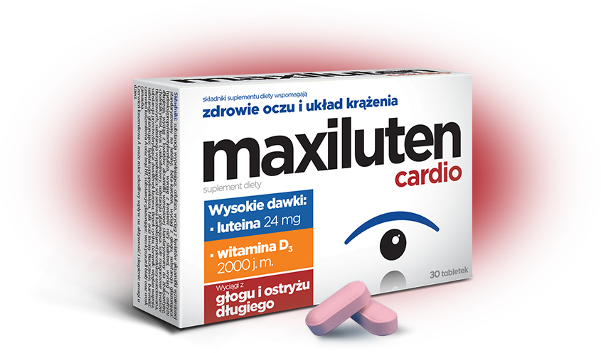 Maxiluten Cardio for Eye Health and Circulatory System 30 Tablets