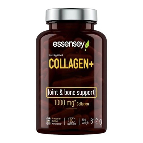 Essensey Collagen+ Hydrolyzed Collagen with Vitamin C For Joints Bones and Skin 90 Capsules