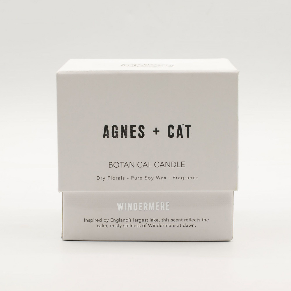 Agnes + Cat Botanical Soy Wax Candle - Windermere