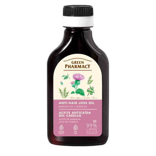 Green Pharmacy Burdock Oil with Horsetail Extract Anti Hair Loss 100ml