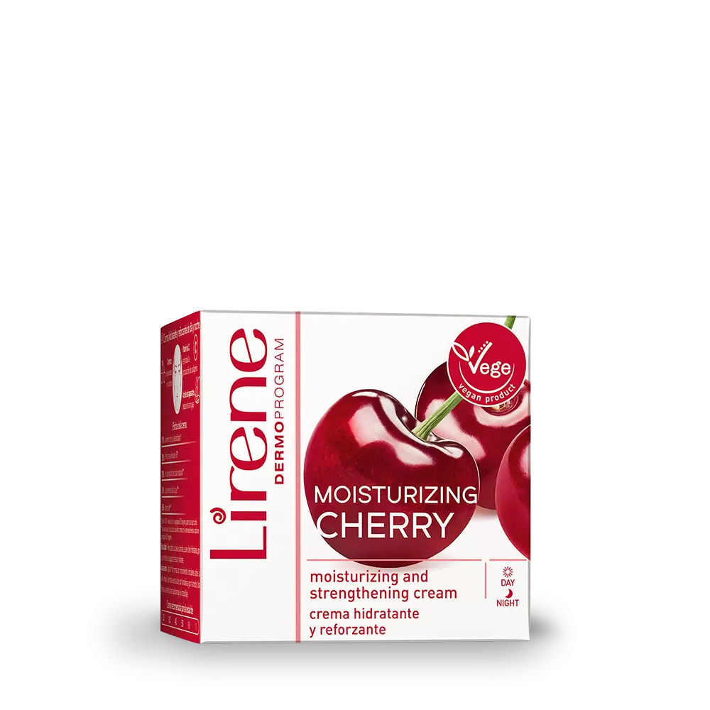 Lirene Moisturizing Cherry Strengthening Day and Night Cream 50ml