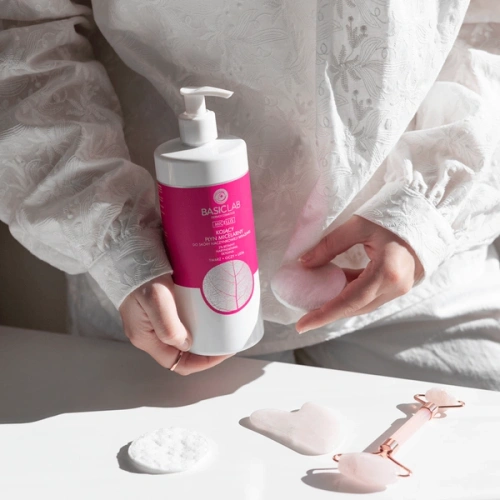 BasicLab Micellis Kojący Płyn Micelarny dla Cery Naczynkowej i Wrażliwej 500ml