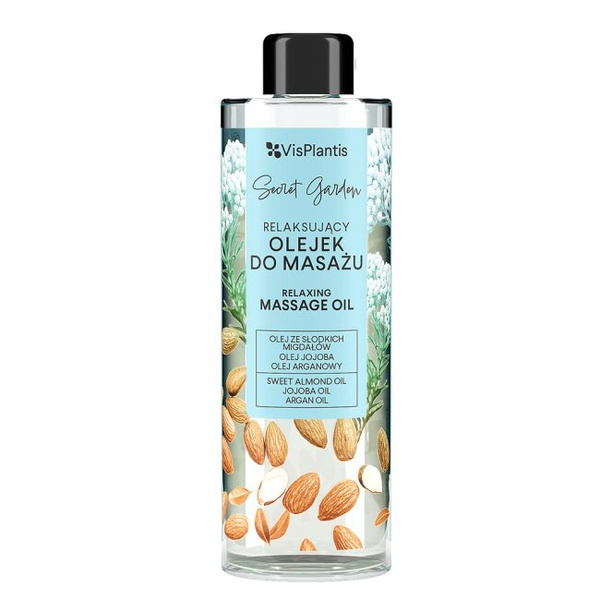 Vis Plantis Secret Garden Relaksujący Olejek do Masażu 200ml