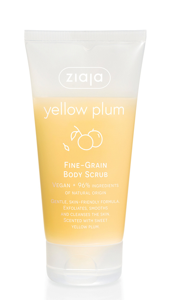 Ziaja Juicy Skin Care Peeling Do Ciała Drobnoziarnisty Żółta Śliwka 160ml
