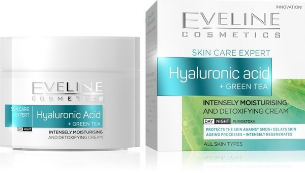 Intensywnie Nawilżający || Hyaluronic Acid+Green Tea