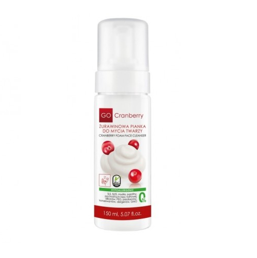 GoCranberry Żurawinowa Pianka Do Mycia Twarzy 150 ml