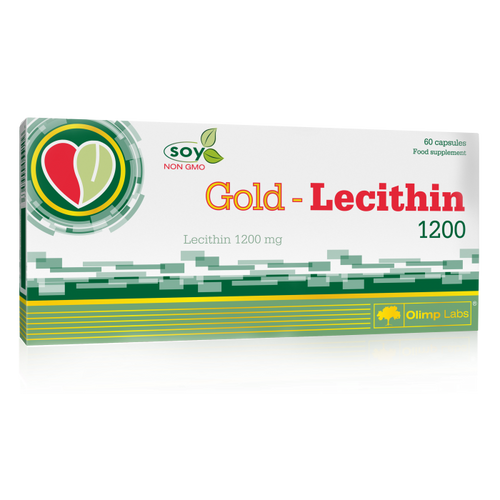 Olimp Gold Lecithin 1200 for Memory and Concentration Support 60 Capsules