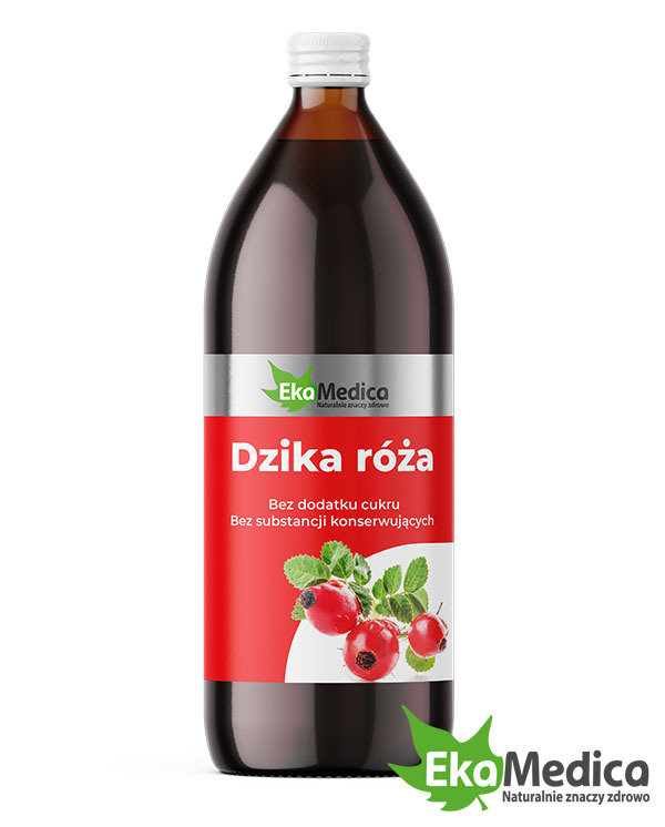 EkaMedica Sok z Dzikiej Róży 500 ml