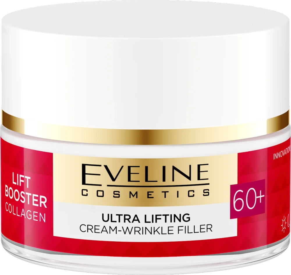 Eveline Lift Booster Collagen Ultra Lifting Cream-Wrinkle Filler 60+ for Day and Night 50ml