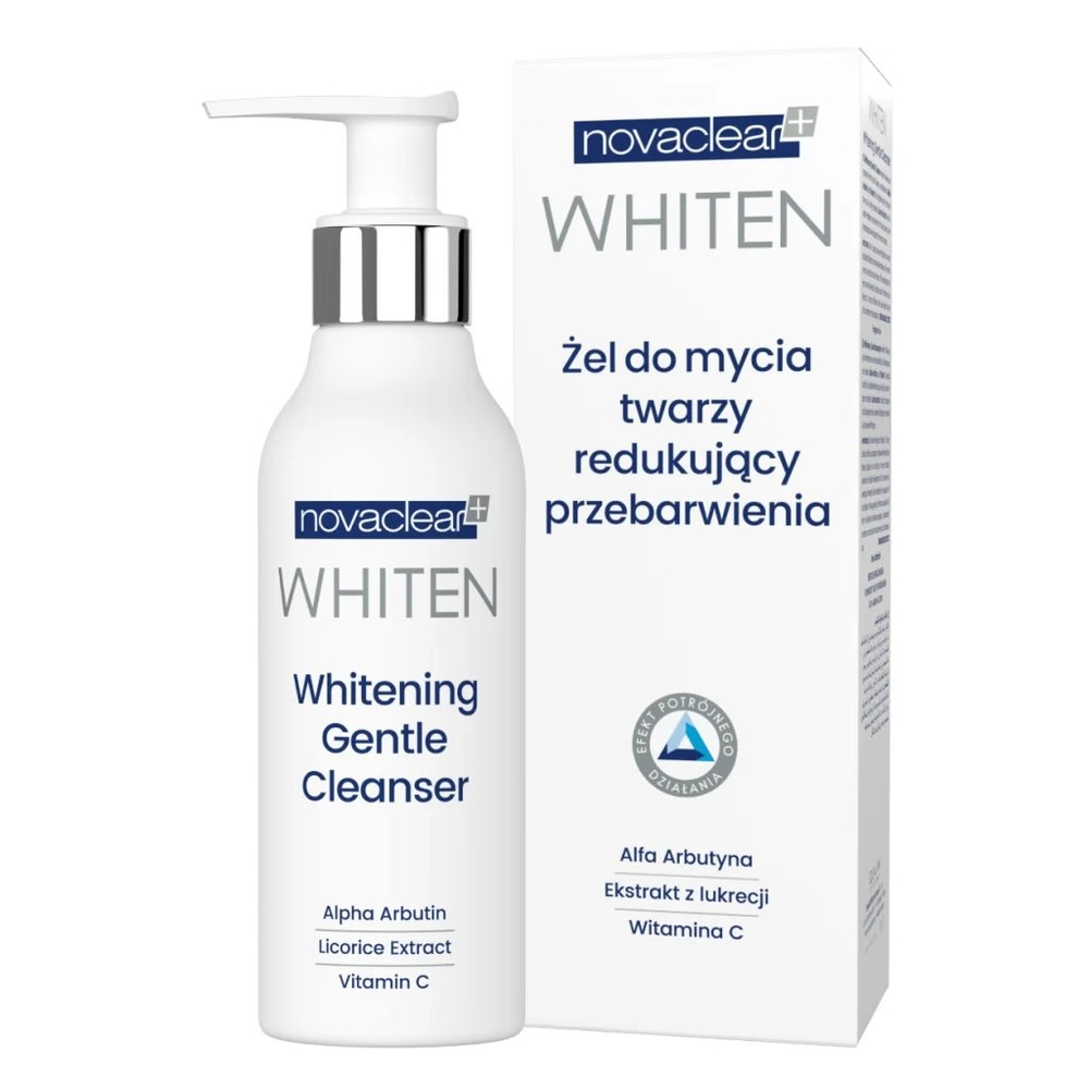 NovaClear Whiten Whitening Gentle Cleanser Reducing Skin Discoloration 150ml