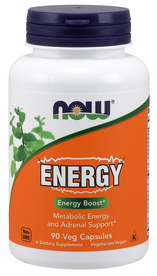 NOW Foods Energy For Metabolic Energy and Adrenal Support 90 Vcaps