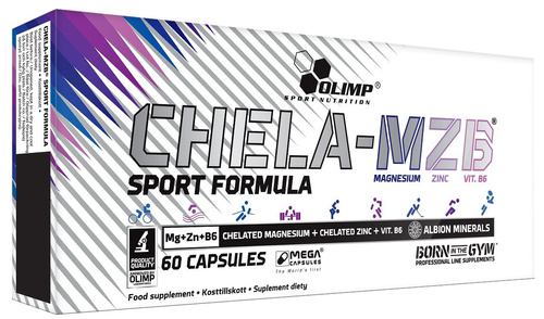 Olimp Chela MZB Sport Formula na Regenerację i Sen 60 Kapsułek