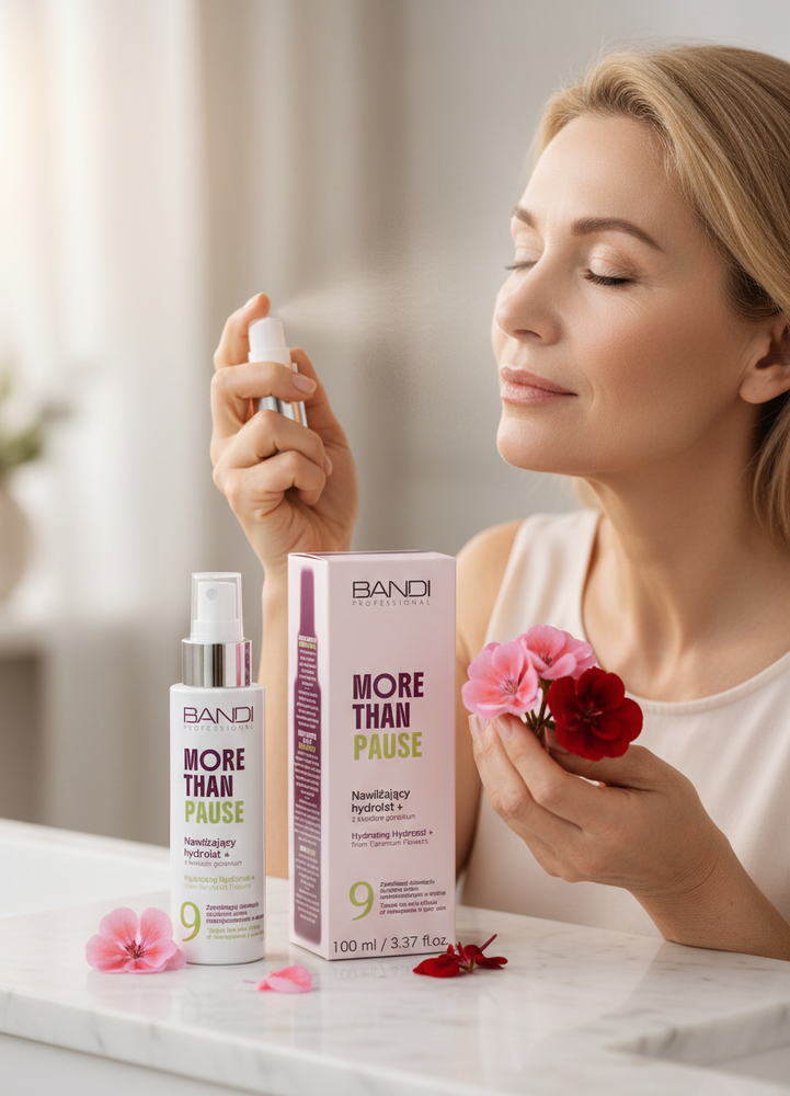 Bandi More Than Pause Łagodzący Hydrolat Nawilżający z Geranium 100ml