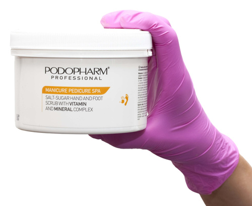 Podopharm Professional Peeling Solno-Cukrowy do Dłoni i Stóp 600g