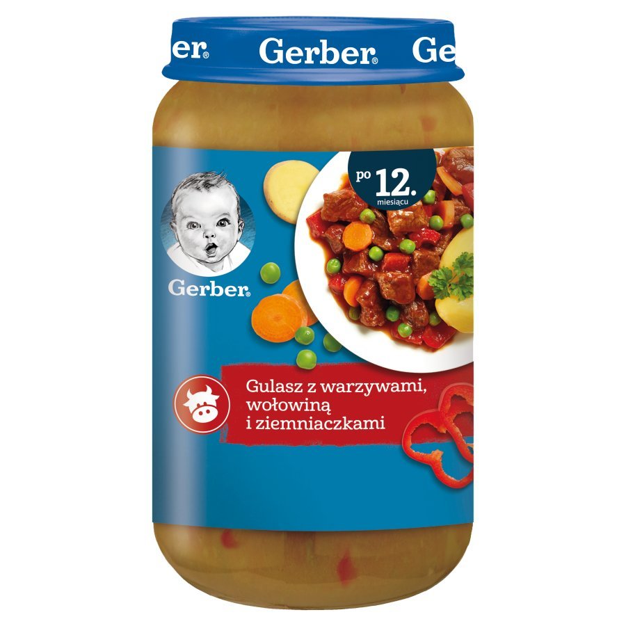 Gerber Beef Stew with Vegetables and Potatoes for Children after 12 Months 250g