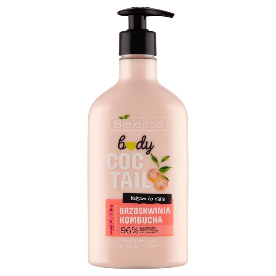 Bielenda Body Coctail Rhubarb and Vanilla Moisturizing Body Lotion 400ml