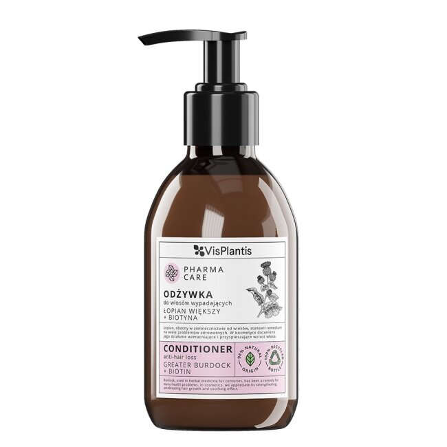 Vis Plantis Pharma Care Conditioner for Hair Loss Burdock and Biotin 300ml