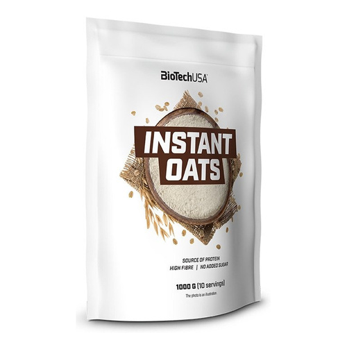 BioTechUSA Instant Oats Owies instant, Bez smaku 1000g