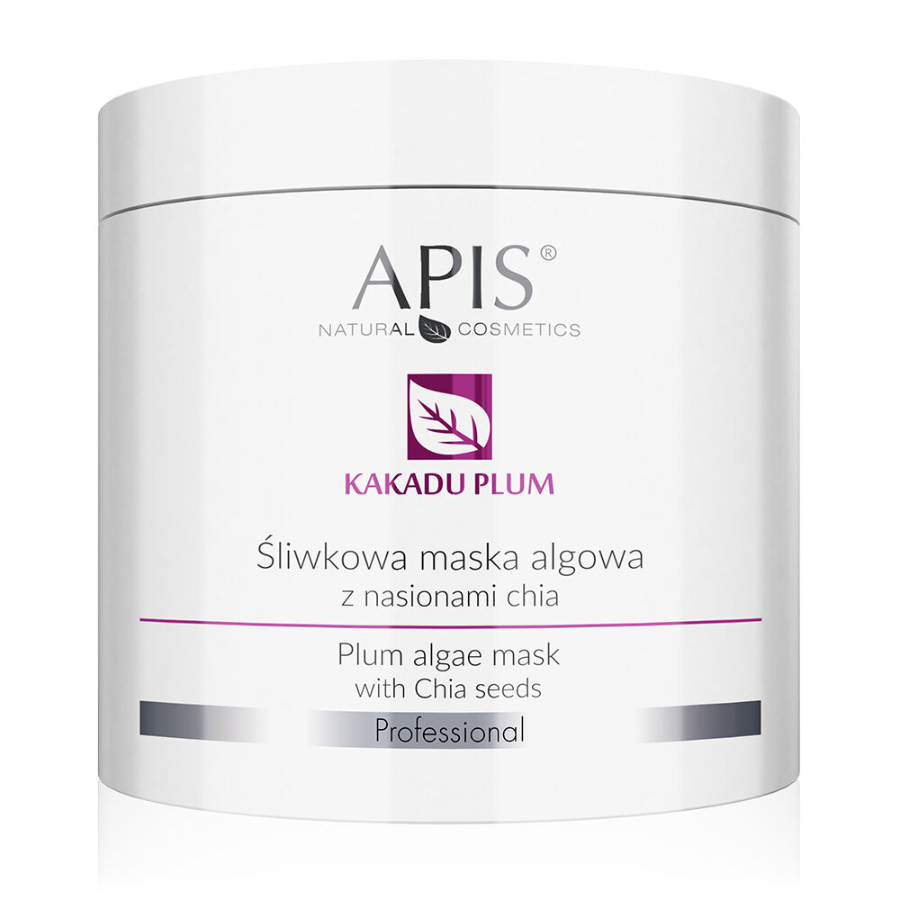 Apis Professional Śliwkowa Maska Algowa z Nasionami Chia 200g