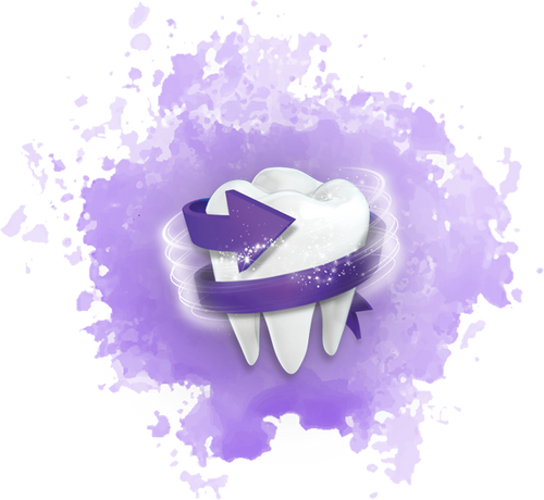 UltraBlanc Express Whitening Purple Toothpaste for Yellow Teeth 75ml