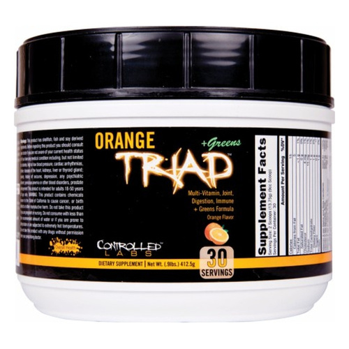 Orange Triad + Greens, Orange - 408g