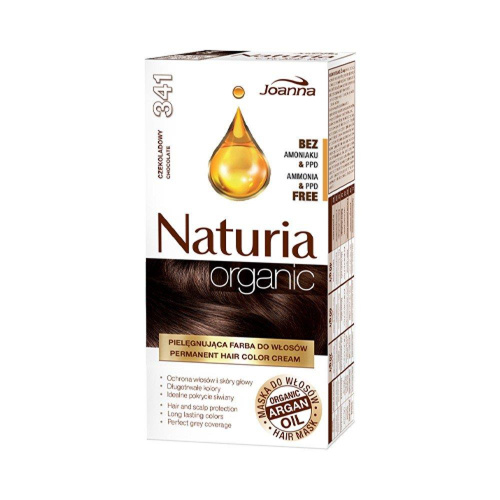 Joanna Naturia Organic Hair Dye No. 341 Chocolate 1 Piece