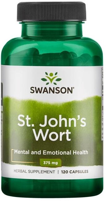 Swanson St. John's Wort 375mg 120 Capsules