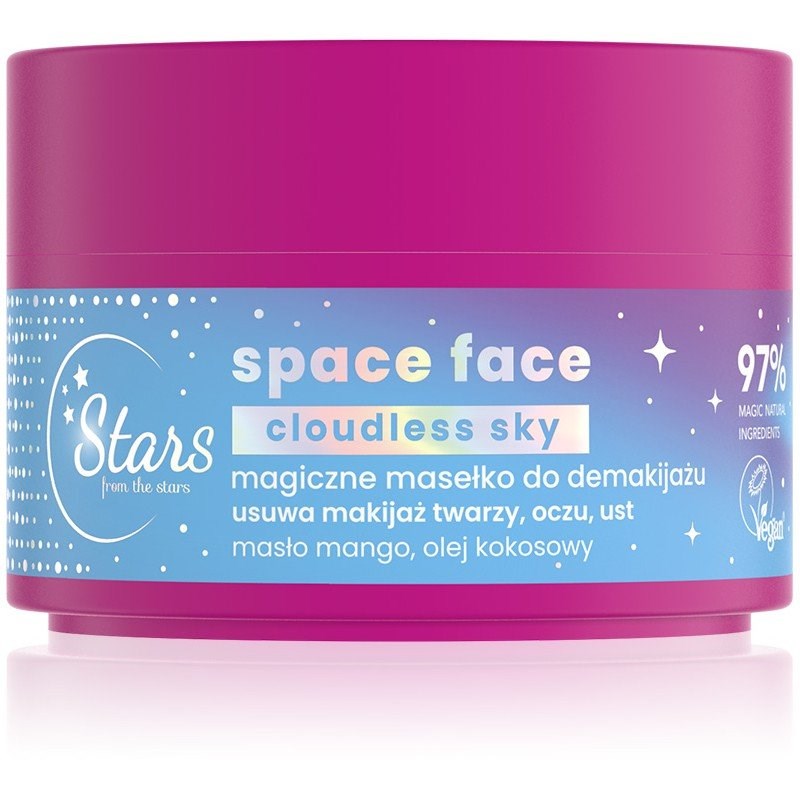 Stars from the Stars Space Face Cloudless Sky Magic Makeup Remover Butter for Face Eyes Mouth Vegan 40ml